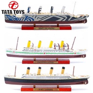 1:1250 RMS TITANIC LUSITANIA NORMANDIE Cruise Ship Model Atlas Diecast Boat Toys Collectiabl