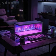 Adepe 1/64 Scale Model Car Display Case Acrylic Cover Garage Box Tabletop Decor A
