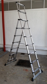 Telescopic Ladder Aluminium 2.6M/8.5ft