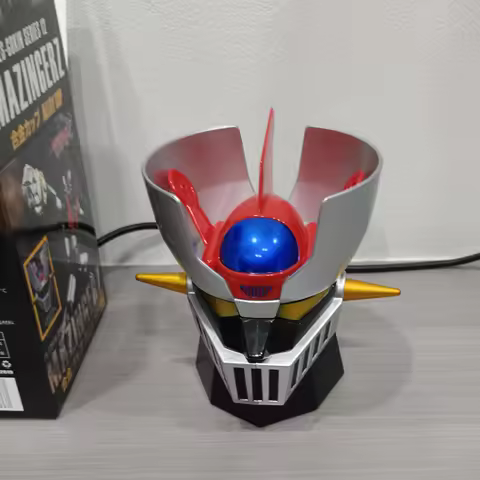 Ready Player One MAZINGER Z Transformation Robot 420ml Water Cup PC Stainless Steel Mugs Creative Of