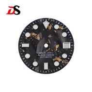 NH35 carbon fiber 28.5mm dial diamond index BGW9 C3 luminous diving date NH35/36 movement custom log