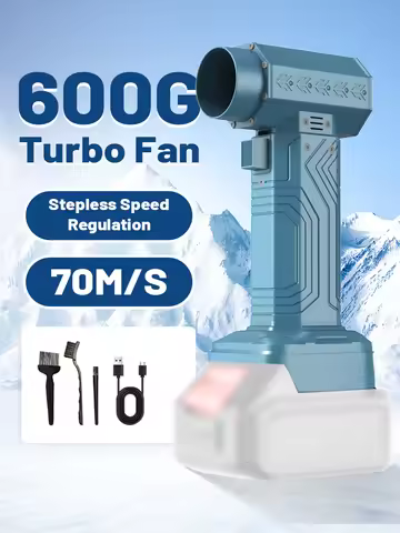 70m/s Air Gun Turbo Jet Fan Electric POWERFUL BLOWERS Handheld 500W Violent Fan Car Wash Snow Remova