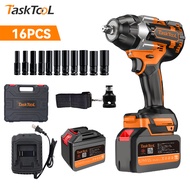 TASKTOOL ประแจไฟฟ้าไร้สาย 1080N.M บล็อกแบตไร้สาย บล็อกไฟฟ้าแรงๆ บล็อกแบตเตอรี่ บล็อกไร้สาย Brushless