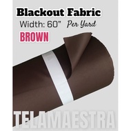 Blockout Curtain Fabric Tela Textile sold per Yard 60” width