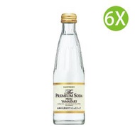 三得利 - 6X 日本製 三得利 The Premium 梳打水 from YAMAZAKI 蘇打水 碳酸水 有汽水 (240ml x 6) [FPS2R]