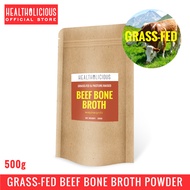 Grass-fed Beef Bone Broth Powder from Sweden 500g - ผงซุปกระดูกจากวัว 100% ไม่ปรุงแต่งกลิ่นรส