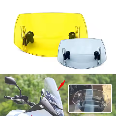 XL750 Motorcycle Extension Adjustable Windshield Spoiler For HONDA CB500X NX500 NX400 NT1100 CRF1100