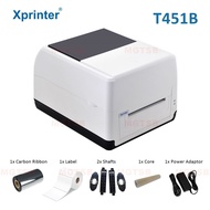 XPRINTER XP-T451B Thermal Transfer Label Printer 4 Inch T451B Carbon Ribbon Printing
