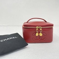 Vintage Chanel Vanity Bag 化妝袋 (可加鏈做手袋)