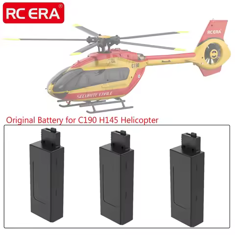 RC ERA 7.4V 1200mAh LiPo Battery for C190 H145 Scale RC Helicopter Original Spare Parts C190 Helicop