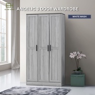 Elisa HOME ANGELIC 3-Door Wardrobe/3 Door Wardrobe/Wardrobe/Clothes Wardrobe