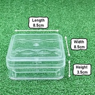 READY STOCK FF2711 Square Transparent Container Cookies.