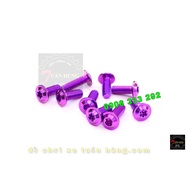 Titanium screw [HOT ITEM] gr5 pink - 8mm