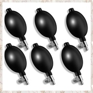 (MDQS) 6 Pieces Blood Pressure Bulb Replacement Inflation Bulb Pump Adjustable Hand Squeeze Pump Man