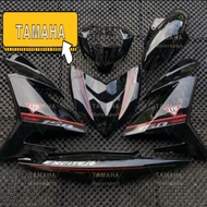 Yamaha Y15 Y15zr V1 V2 Exciter LTD limited edition black cover set  free emblem(×4)