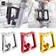 ⓖowinter Alloy Folding Bike Front Carrier Block Bag Bracket Holder Brompton