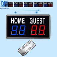 [Gazechimp] Electronic Scoreboard Scoring Basketball Scoreboard Mini Digital Scoreboard Score for Ga