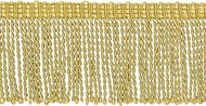 3" (7.5cm) Basic Trim Collection Thin Bullion Fringe Trim (Style# BFT3) Antique Gold #C4 (Dark Yello