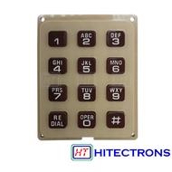 3x4 PHONE STYLE MATRIX KEYPAD