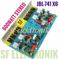 Kit Power Amplifier 600Watt Stereo JBL-741 X6