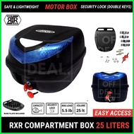 ✼ ✻ Motor Compartment Box Universal Motorcycle Box 25L