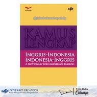 Buku KAMUS LENGKAP INGGRIS-INDONESIA ERLANGGA ORIGINAL BARU