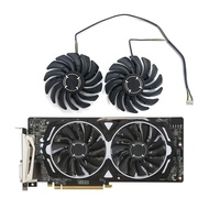 2 fans brand new for MSI Radeon RX580 570 480 470 ARMOR graphics card replacement fan PLD09210S12HH