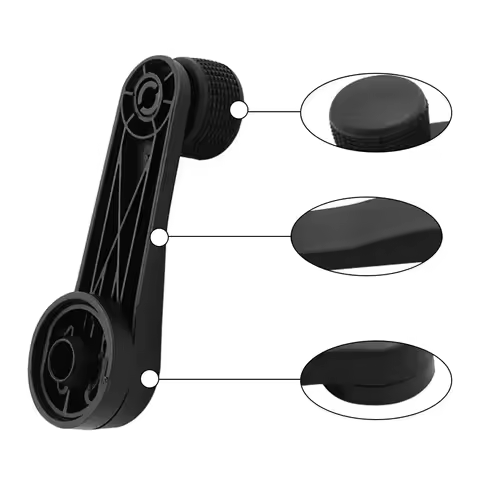 2Pcs Car Accessories Window Winder Handle Hand Crank Regulator for VW T4 T5 Transporter Golf Seat