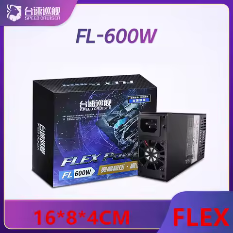New PSU For SpeedCruiser S3 K39 K35 M41 M24 Supporting GPU FLEX NAS Small 1U 600W Power Supply GT-60
