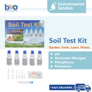 Soil Test Kit pH Nitrogen Potassium Measuring Soil Test Kit for Garden, Farm,  Lawn &amp; Plants