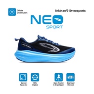 910 AURORUN STRIDE RUNNING SHOES - BLACK/ NAVYbiru