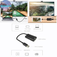 Alittlesearch USB 3.1 Type C to 4K HDMI Conversion Adapter Cable For Android Phone Tablet MY