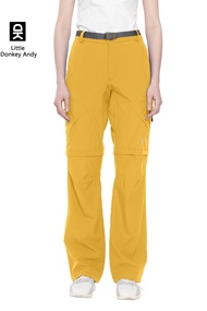LittleDonkeyAndy Women S Elastic Waterproof Convertible Pants Zipper Quick Dry Cargo Pants