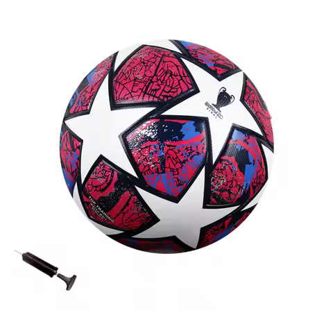 1Pc Soccer Ball Size 5Wear Rsistant Durable Soft PU Outdoor Football Training Seamless Soccer Ball G