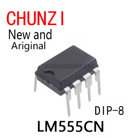 10PCS New and Original IC LM555 555CNL DIP-8 LM555CN