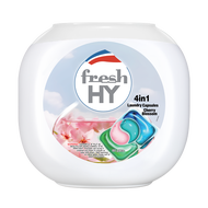 🇲🇾 Fresh HY Walch 60pcs 4in1 Gel Capsule Pod Laundry Detergent Fabric Fragrance Antibacterial