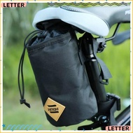 LETTER1 Bike Front Handlebar Bag, Water Bottle Bag Insulation Bag Bicycle Handlebar Stem Bag, Pannie