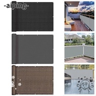 AIPING Balcony Shade Cloth, Waterproof 3/5/6M Sun Shading Sails, High Quality Fencing  Garden Porch 