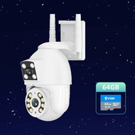 V380 BP3 1080P Dual Lens Security IP CCTV Camera Wireless Outdoor Camera Full Color Night Vision