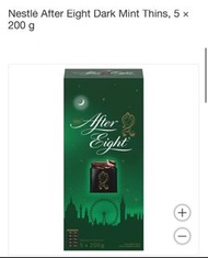 After Eight 薄荷朱古力 200g x 5