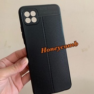 Samsung A22 5G Soft Case Rubber Auto Focus Silicone Leather