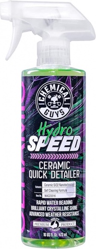 Chemical Guys WAC23316 HydroSpeed Ceramic Quick Detailer ปลอดภัยสำหรับรถยนต์รถบรรทุก SUVs รถจักรยานย