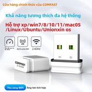 Comfast | Thiết Bị Mạng Không Dây USB Không Cần Driver cho Ubuntu macOS Linux