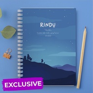 NOTEBOOK B5/ NOTEBOOK JOURNAL NOTEBOOK GRID, LINE,BLANK, DOTTED/ NOTEBOOK