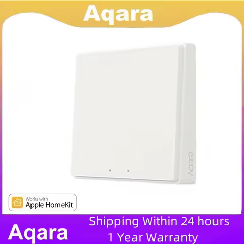 Original Aqara Smart Wall Switch D1Wired/Wireless Switch 1/2/3 Button Zigbee Wall Switches For Mijia