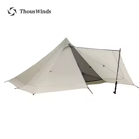 Thous Winds Capricorns 2 Person Tent Ultralight Hiking Tent Trekking Poles Tent 15D Ripstop Nylon Bo
