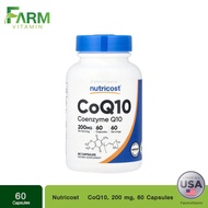 Nutricost CoQ10 200 mg 60 Capsules