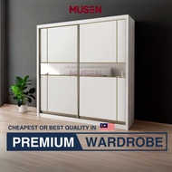 ⭐Siap Pasang⭐ Almari 5x8ft / 6x8ft / 8x8ft / Golf Frame / Wardrobe Sliding Door / Almari Baju Premiu