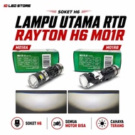RTD RAYON H6 M01R LED Headlight PNP All Motorcycles H6 LED Headlight H6 RTD