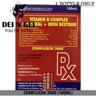 COMPLEXOR 3000 VITAMIN BCOMPLEX MINERAL IRON DEXTRAN (100ML)